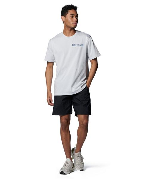 UNDER ARMOUR(アンダーアーマー)の「UAヘビーウエイト チャージドコットン ショートスリーブ Tシャツ スペックル グラフィック(トレーニング/メンズ)(Tシャツ/カットソー・メンズ・グレー・M/S)」の3枚目の写真