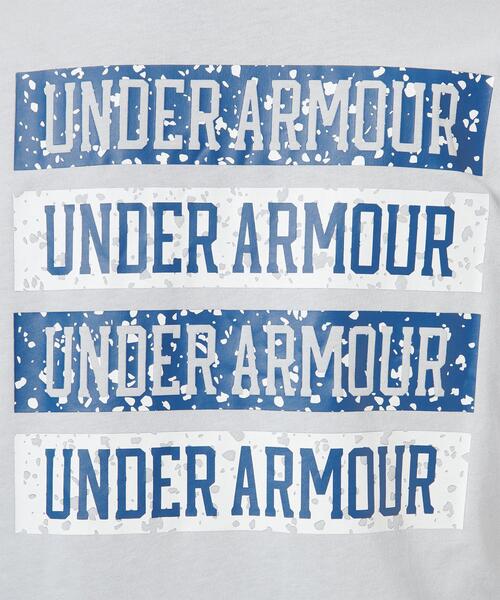 UNDER ARMOUR(アンダーアーマー)の「UAヘビーウエイト チャージドコットン ショートスリーブ Tシャツ スペックル グラフィック(トレーニング/メンズ)(Tシャツ/カットソー・メンズ・グレー・M/S)」の7枚目の写真