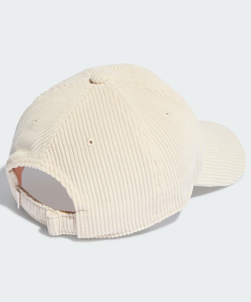 adidas（アディダス）の「Next+ コーデュロイ ダッドキャップ / アディダスオリジナルス adidas Originals（キャップ・メンズ・ホワイト/ブラウン・LARGE/MEDIUM/X-LARGE）」の3枚目の写真