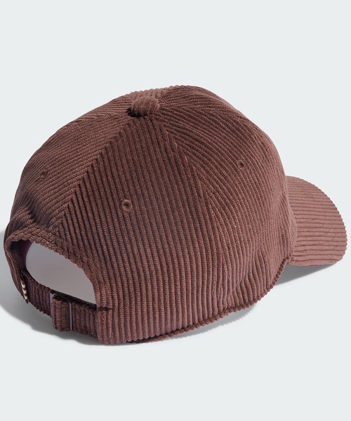adidas（アディダス）の「Next+ コーデュロイ ダッドキャップ / アディダスオリジナルス adidas Originals（キャップ・メンズ・ホワイト/ブラウン・LARGE/MEDIUM/X-LARGE）」の6枚目の写真