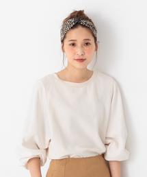 Another Edition | 【予約】ボリュームフハク袖×カットトップス/AEBC ﾎﾞﾘｭｰﾑﾌﾊｸSLV*ｶｯﾄTee(Tシャツ/カットソー)