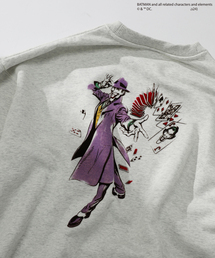 【THE JOKER / ジョーカー】別注 フロッキープリント クルーネックスウェット