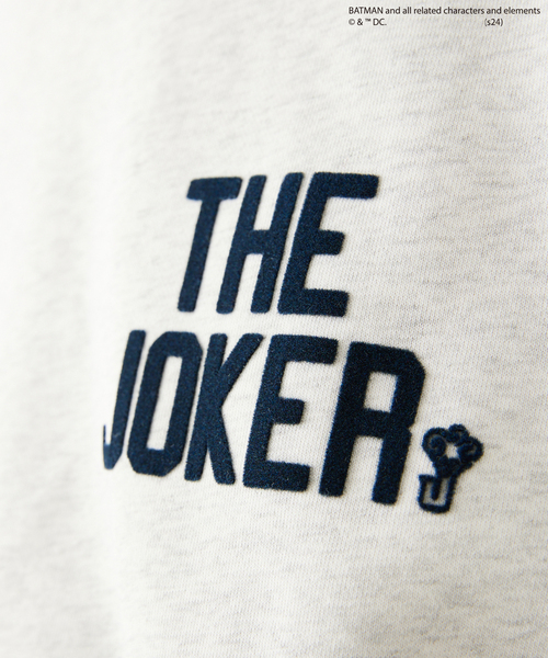 JOKER(ジョーカー)の「【THE JOKER / ジョーカー】別注 フロッキープリント クルーネックスウェット(スウェット・メンズ・ネイビー/アイボリー/ブラック/グレー・LARGE/MEDIUM)」の21枚目の写真