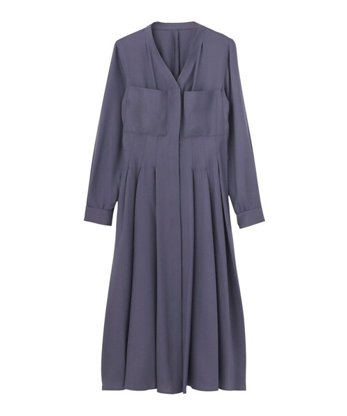 ANAYI（アナイ）の「ソフトアムンゼンポケットフレアワンピース