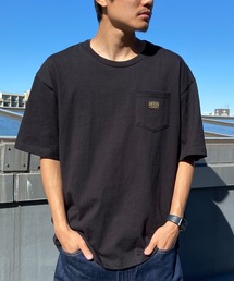 RVCA（ルーカ）の「RVCA/ルーカ 無地ポケットTシャツ ワンポイント オーバーサイズTee クルーネック半袖T BE041-230（Tシャツ/カットソー）」