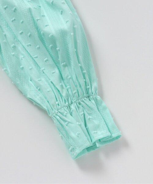 apres les cours（アプレレクール）の「フリルカラーブラウス（シャツ/ブラウス・キッズ・ミント/アイボリー・80/90/100/110/120/130/140）」の14枚目の写真
