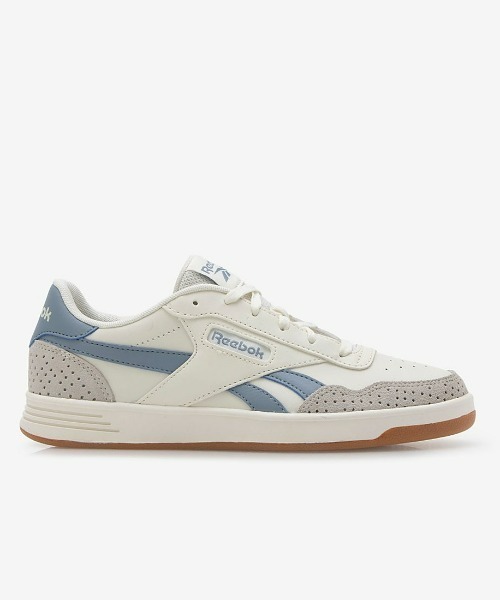 Reebok（リーボック）の「コートアドバンス / COURT ADVANCE（スニーカー・メンズ・ブラック/オフホワイト・22.5cm/23.0cm/23.5cm/24.5cm/24.0cm/25.0cm/25.5cm/26.0cm/26.5cm/27.0cm/27.5cm/28.0cm/28.5cm/29.0cm/30.0cm）」の2枚目の写真