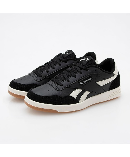 Reebok（リーボック）の「コートアドバンス / COURT ADVANCE（スニーカー・メンズ・ブラック/オフホワイト・22.5cm/23.0cm/23.5cm/24.5cm/24.0cm/25.0cm/25.5cm/26.0cm/26.5cm/27.0cm/27.5cm/28.0cm/28.5cm/29.0cm/30.0cm）」の3枚目の写真