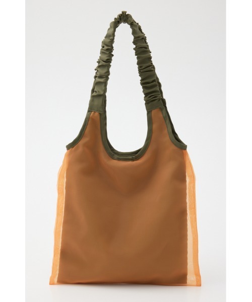 RODEO CROWNS WIDE BOWL（ロデオクラウンズワイドボウル）の「シアーハンドバッグ（ハンドバッグ・レディース・カーキ/ブラック/ライトグレー・FREE）」の4枚目の写真