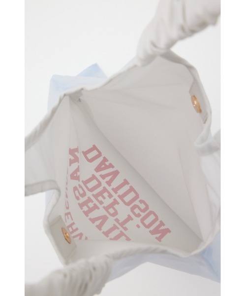 RODEO CROWNS WIDE BOWL（ロデオクラウンズワイドボウル）の「シアーハンドバッグ（ハンドバッグ・レディース・カーキ/ブラック/ライトグレー・FREE）」の7枚目の写真