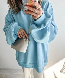 AMELY（エミリー）の「《emaさんコラボ》ワッフルトップス（Tシャツ/カットソー）」