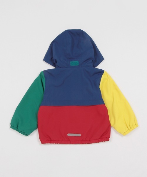 petit main(プティマイン)の「【リンク/撥水加工】切替ウィンブレ(キッズサイズ)(ブルゾン・キッズ・レッド/イエロー/ラベンダー/ライトベージュ/アイボリー/ピンク・110cm/90cm/80cm/100cm/130cm/120cm)」の14枚目の写真
