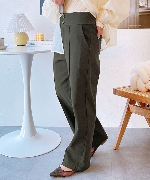 nissen（ニッセン）の「【販売終了】２ＷＡＹサロペットパンツ（サロペット/オーバーオール・レディース・オリーブ・M/L）」の11枚目の写真