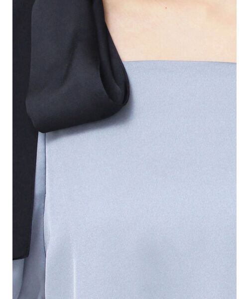 MERCURYDUO（マーキュリーデュオ）の「ショルダーリボンオフショルブラウス（シャツ/ブラウス・レディース・ライトブルー/ブラック/ミント/オフホワイト・FREE）」の11枚目の写真