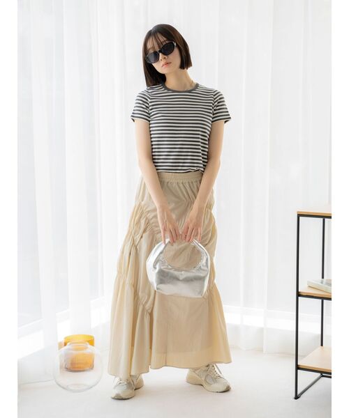 Ungrid（アングリッド）の「フェイクレザーハンドバッグ（ハンドバッグ・レディース・シルバー/ブラック・FREE）」の15枚目の写真