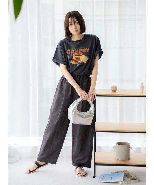 Ungrid（アングリッド）の「フェイクレザーハンドバッグ（ハンドバッグ・レディース・シルバー/ブラック・FREE）」の17枚目の写真