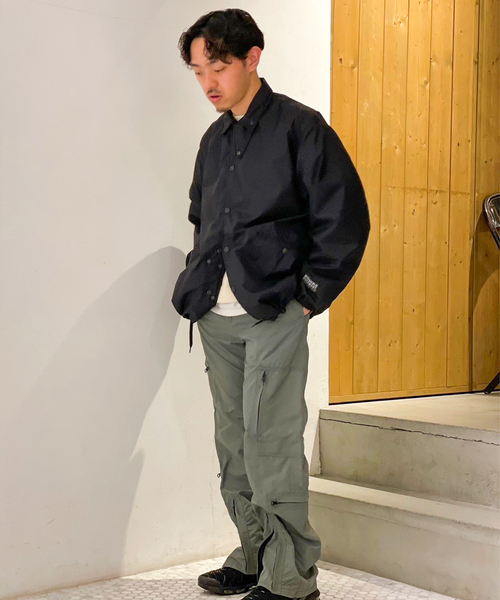 NOMA t.d.(ノーマティーディー)の「【NOMA T.D. / ノ-マ・ティー・ディー】FLIGHT PANTS(その他パンツ・メンズ・チャコールグレー/ブラウン・3/4)」の7枚目の写真
