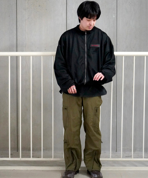 NOMA t.d.(ノーマティーディー)の「【NOMA T.D. / ノ-マ・ティー・ディー】FLIGHT PANTS(その他パンツ・メンズ・チャコールグレー/ブラウン・3/4)」の9枚目の写真