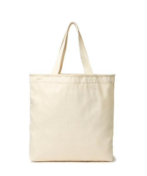 NEW ERA(ニューエラ)の「NEW ERA/ニューエラ ライトトートバッグ CANVAS TOTE フラッグロゴ 14L 13772566(トートバッグ・メンズ・アイボリー/ブラック・FREE)」の21枚目の写真