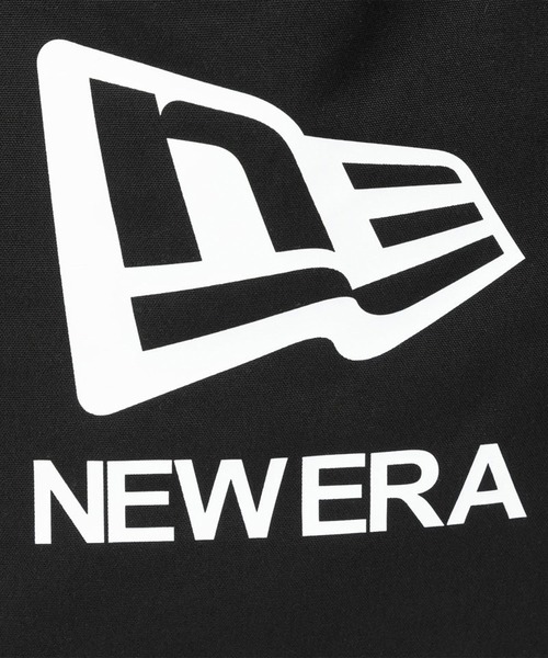 NEW ERA(ニューエラ)の「NEW ERA/ニューエラ ライトトートバッグ CANVAS TOTE フラッグロゴ 14L 13772566(トートバッグ・メンズ・アイボリー/ブラック・FREE)」の8枚目の写真