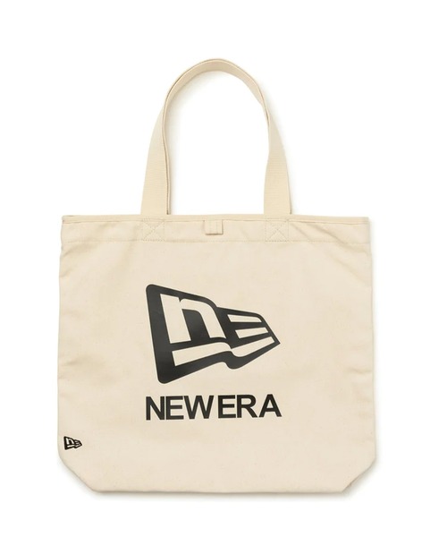 NEW ERA(ニューエラ)の「NEW ERA/ニューエラ ライトトートバッグ CANVAS TOTE フラッグロゴ 14L 13772566(トートバッグ・メンズ・アイボリー/ブラック・FREE)」の20枚目の写真