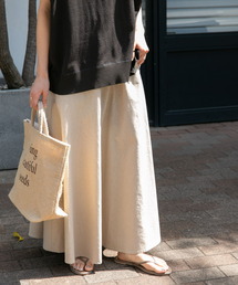 FORK&SPOON | FORK&SPOON　コットンリネンスカート(スカート)