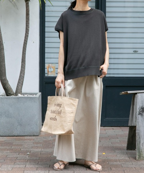 FORK&SPOON（フォークアンドスプーン）の「FORK&SPOON　コットンリネンスカート（スカート・レディース・チェック/ホワイト系その他・1/2）」の20枚目の写真