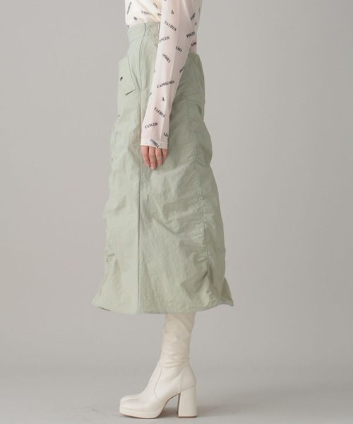 FOREVER 21（フォーエバー トゥエンティーワン）の「【2024SS】ミリタリーギャザースカート（スカート・レディース・ブラック/グリーン・SMALL/MEDIUM）」の20枚目の写真