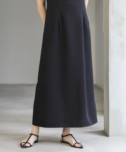 select MOCA（セレクトモカ）の「ビスチェ風キャミワンピース（ワンピース・レディース・ブラック/グレイッシュベージュ・FREE）」の19枚目の写真