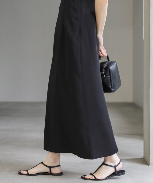 select MOCA（セレクトモカ）の「ビスチェ風キャミワンピース（ワンピース・レディース・ブラック/グレイッシュベージュ・FREE）」の22枚目の写真