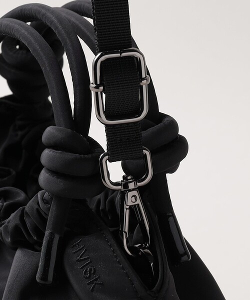 HVISK ヴィスク ハンドバッグ JOLLY ブラック HVISK ヴィスク ハンドバッグ JOLLY レディース ミニバッグ