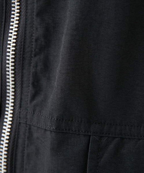 COLLAGE GALLARDAGALANTE（コラージュガリャルダガランテ）の「【OT】ドロストヘムナイロンベスト/WEB限定（ミリタリージャケット・レディース・ブラック・FREE）」の12枚目の写真