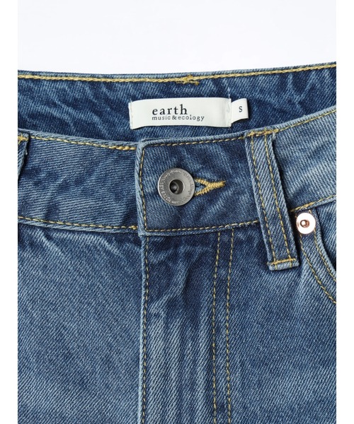 earth music&ecology(アースミュージックアンドエコロジー)の「サイドラインデニムパンツ(デニムパンツ・レディース・ブルー系その他・S/M/L)」の19枚目の写真