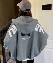 ジップアップパーカー レディース 春秋冬