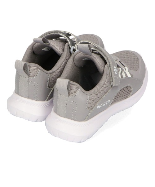 ORiental TRaffic（オリエンタルトラフィック）の「ベルト×ゴム紐メッシュスニーカー K-452（スニーカー・キッズ・グレー/パープル/グリーン/ブラック・17.0cm/16.0cm/20.0cm/19.0cm/18.0cm/23.0cm/22.0cm/21.0cm）」の6枚目の写真