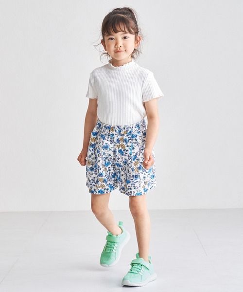 ORiental TRaffic（オリエンタルトラフィック）の「ベルト×ゴム紐メッシュスニーカー K-452（スニーカー・キッズ・グレー/パープル/グリーン/ブラック・17.0cm/16.0cm/20.0cm/19.0cm/18.0cm/23.0cm/22.0cm/21.0cm）」の21枚目の写真