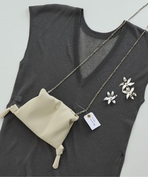 loni（ロニ）の「Tie Chain Shoulder Bag/チェーンショルダーバッグ（ショルダーバッグ）」