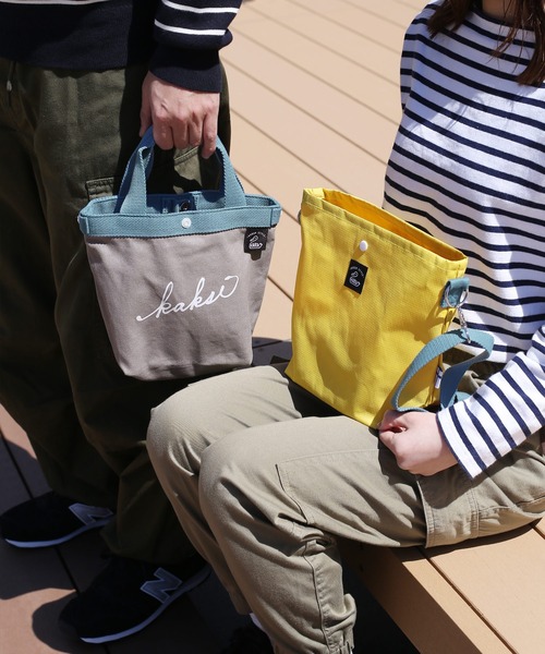 KAKSI（カクシ）の「[KAKSI] トートバッグ 2点セットショルダーバッグカクシ（トートバッグ・レディース・ブルー/ブラック/カーキ/イエロー/ライトグレー・FREE）」の11枚目の写真