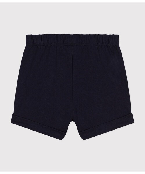 PETIT BATEAU(プチバトー)の「コットンショートパンツ(その他パンツ・キッズ・ネイビー/ブルー・18MONTH/24MONTH/12MONTH/36MONTH)」の3枚目の写真