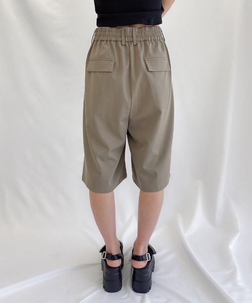 ENVYM(アンビー)の「フラップポケットハーフパンツ(その他パンツ・レディース・カーキ/ブラック・FREE)」の22枚目の写真