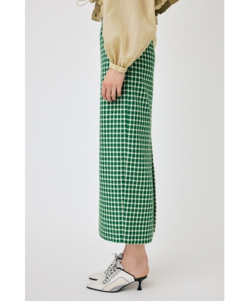 MOUSSY（マウジー）の「TWEED I LINE スカート（スカート・レディース・グリーン/アイボリー/ブラック・0/1/2）」の17枚目の写真
