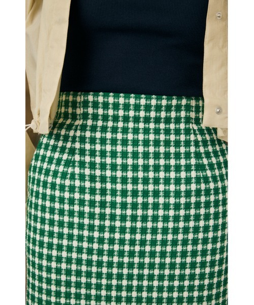 MOUSSY（マウジー）の「TWEED I LINE スカート（スカート・レディース・グリーン/アイボリー/ブラック・0/1/2）」の19枚目の写真