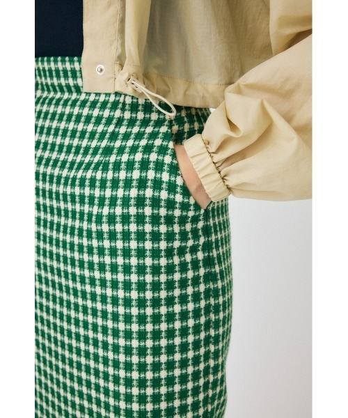 MOUSSY（マウジー）の「TWEED I LINE スカート（スカート・レディース・グリーン/アイボリー/ブラック・0/1/2）」の20枚目の写真