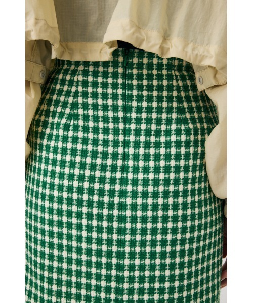 MOUSSY（マウジー）の「TWEED I LINE スカート（スカート・レディース・グリーン/アイボリー/ブラック・0/1/2）」の21枚目の写真