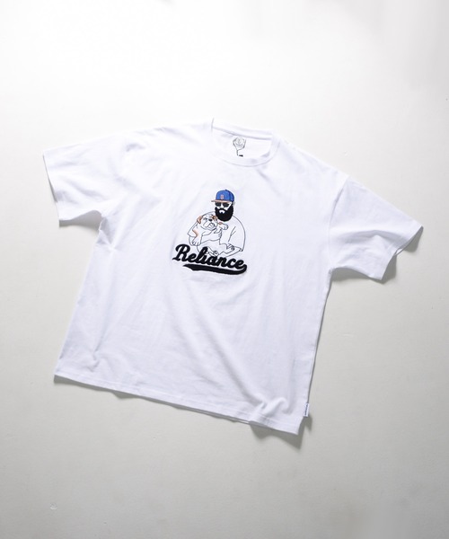 SILVER BULLET(シルバーバレット)の「『SILVER BULLET SELECT AP/シルバーバレットセレクト』部分サガラ大刺繍半袖Tシャツ【Z】(Tシャツ/カットソー・メンズ・オレンジ系1/グレー系1/ホワイト系4/ホワイト系3/グリーン系1/ホワイト系2/ネイビー系1/ホワイト系1・L/M)」の9枚目の写真
