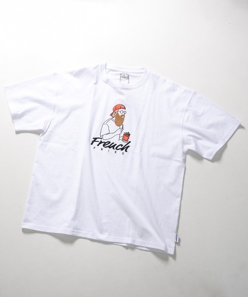 SILVER BULLET(シルバーバレット)の「『SILVER BULLET SELECT AP/シルバーバレットセレクト』部分サガラ大刺繍半袖Tシャツ【Z】(Tシャツ/カットソー・メンズ・オレンジ系1/グレー系1/ホワイト系4/ホワイト系3/グリーン系1/ホワイト系2/ネイビー系1/ホワイト系1・L/M)」の12枚目の写真