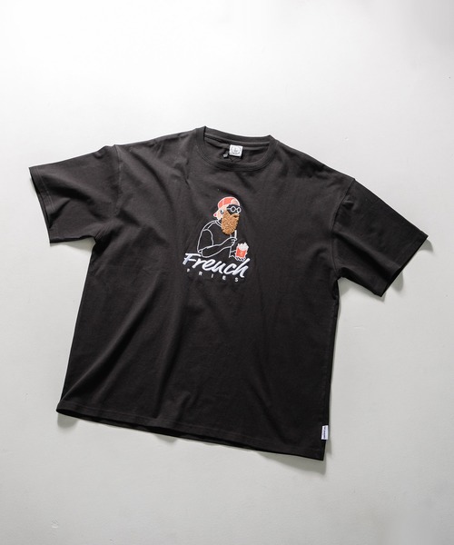 SILVER BULLET(シルバーバレット)の「『SILVER BULLET SELECT AP/シルバーバレットセレクト』部分サガラ大刺繍半袖Tシャツ【Z】(Tシャツ/カットソー・メンズ・オレンジ系1/グレー系1/ホワイト系4/ホワイト系3/グリーン系1/ホワイト系2/ネイビー系1/ホワイト系1・L/M)」の13枚目の写真