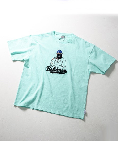 SILVER BULLET(シルバーバレット)の「『SILVER BULLET SELECT AP/シルバーバレットセレクト』部分サガラ大刺繍半袖Tシャツ【Z】(Tシャツ/カットソー・メンズ・オレンジ系1/グレー系1/ホワイト系4/ホワイト系3/グリーン系1/ホワイト系2/ネイビー系1/ホワイト系1・L/M)」の14枚目の写真