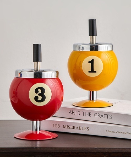 MGV（エムジーヴィー）の「Billiard ashtray（アッシュトレイ/ライター・メンズ・グリーン/レッド/イエロー/オレンジ/ブラック/ブルー・FREE）」の8枚目の写真