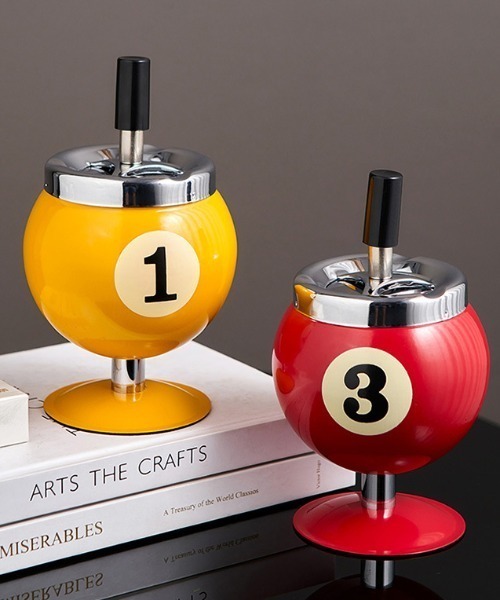 MGV（エムジーヴィー）の「Billiard ashtray（アッシュトレイ/ライター・メンズ・グリーン/レッド/イエロー/オレンジ/ブラック/ブルー・FREE）」の12枚目の写真